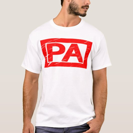 Pa stempel t-shirt (Voorkant)