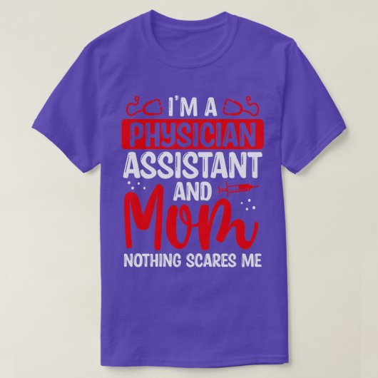 PA Studentengids voor artsen assistent T-shirt (Design voorkant)