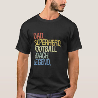 Pa superheld football coach legende t-shirt