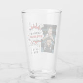 Pa Superhero Comic Speech Cloud Foto Glas (Achterkant)