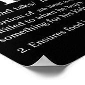 Pa Tax Definition Apparel Poster (Hoek)