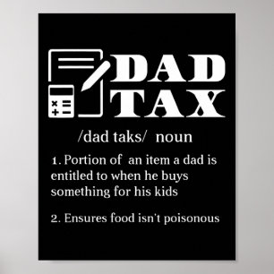 Pa Tax Definition Apparel Poster