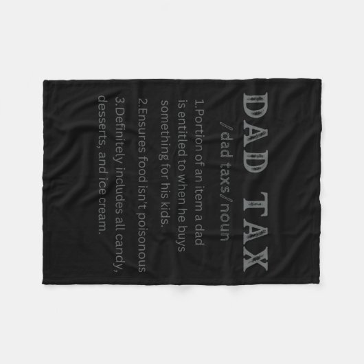 Pa Tax Definition Retro Fleece Deken (Voorkant (Horizontaal))