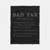 Pa Tax Definition Retro Fleece Deken (Voorkant)