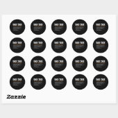 Pa Tax Definition Retro  Ronde Sticker (Vel)