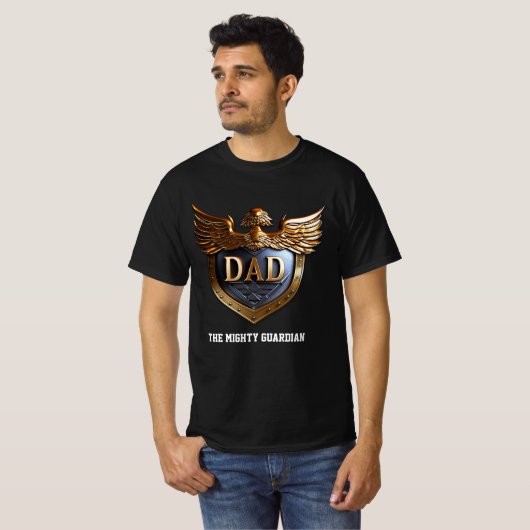 Pa The Mighty Guardian Shield T-shirt (Voorkant volledig)