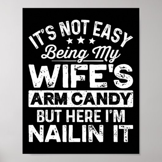 Pa Vaders zeggen dat het niet makkelijk is om de a Poster (Voorkant)