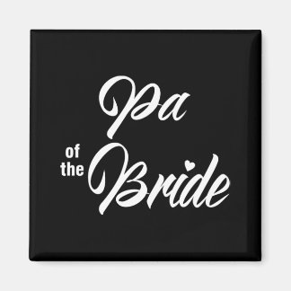 PA van de bruid huwelijksfeest matching bruids dee Magneet