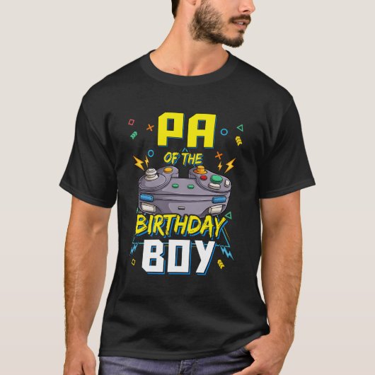 Pa van de vader videogame Py T-shirt (Voorkant)
