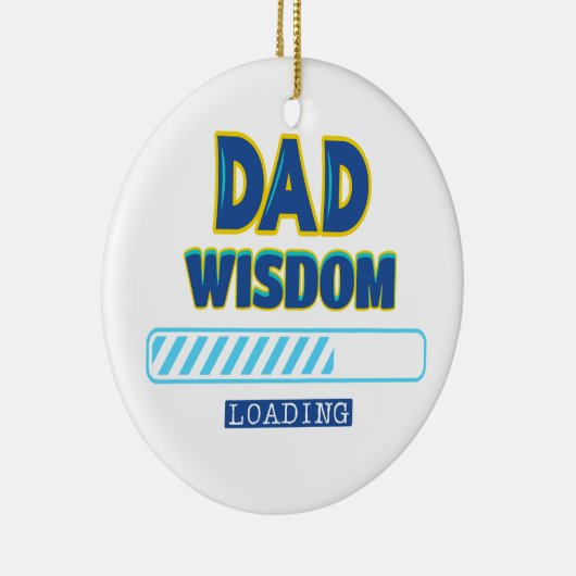 Pa Wisdom Loading Keramisch Ornament (Rechts)