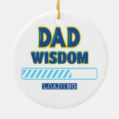 Pa Wisdom Loading Keramisch Ornament (Achterkant)