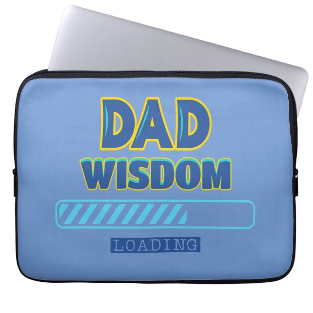 Pa Wisdom Loading Laptop Sleeve (Voorkant)