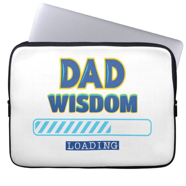 Pa Wisdom Loading Laptop Sleeve (Voorkant)