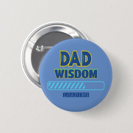 Pa Wisdom Loading Ronde Button 5,7 Cm (Voorkant /achterkant)