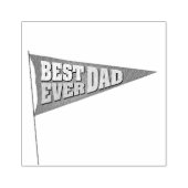 Pa You Rock Rubber Stamp Rubberstempel (Afrduk)