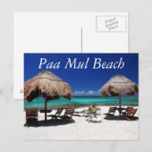 Paa Mul Beach Briefkaart (Voorkant / Achterkant)