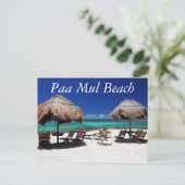 Paa Mul Beach Briefkaart (Staand voorkant)