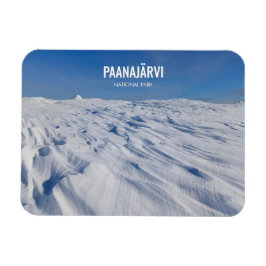 Paanajarvi Nationaal Park Winter Sneeuwlandschap Magneet