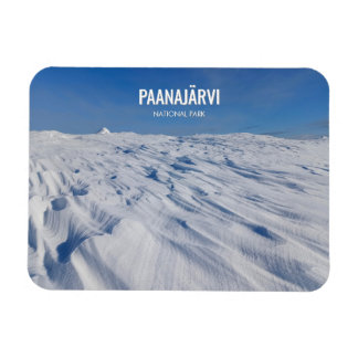Paanajarvi Nationaal Park Winter Sneeuwlandschap Magneet
