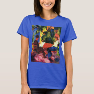 Paar Aan De Tuintafel door August Macke T-shirt