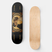 Paar aanpassen Art Deco Skateboard (Voorkant)