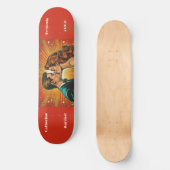 Paar Aanpassen Comic Superhero Skateboard (Voorkant)