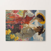 Paar Amidst Orchids 1950s  Legpuzzel (Horizontaal)