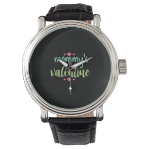 Paar Art Valentijn van mama Horloge