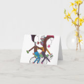 paar avontuur in Taipeh op notakaart Kaart (Gele Bloem)