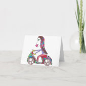 paar avontuur in Taipeh op notakaart Kaart (Achterkant)