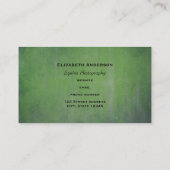 Paar Bay Poolse paarden | groen landschap Visitekaartje (Achterkant)