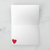 Paar BESTE TIJD OOIT AANGEPASTE Valentijnse Kaart (Binnen)