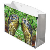 Paar box Turtle Friends Gift Bag Groot Cadeauzakje (Achterkant Gekanteld)