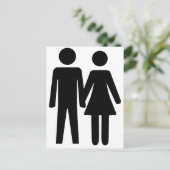 Paar Briefkaart (Staand voorkant)