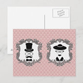  paar briefkaart (Voorkant / Achterkant)