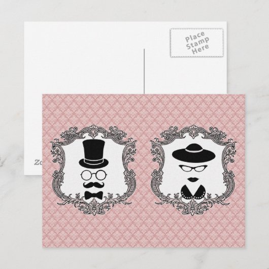  paar briefkaart (Voorkant / Achterkant)