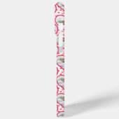 Paar bruiloft liefde 3 foto hart patroon Case-Mate iPhone case (Achterkant / Links)