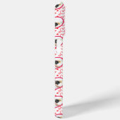 Paar bruiloft liefde 3 foto hart patroon Case-Mate iPhone case (Achterkant / Rechts)