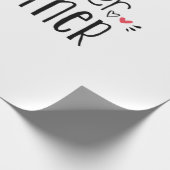 Paar Cadeau Forever Samen Cadeaupapier (Hoek)