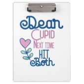 Paar Cadeau volgende keer beide Klembord (Voorkant)