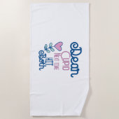 Paar Cadeau volgende keer beide Strandlaken (Voorkant)