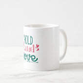 Paar-cadeaubewaring en liefde koffiemok (Voorkant rechts)
