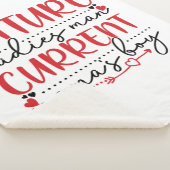 Paar Cadeautje Current Mama Boy Sherpa Deken (3/4)