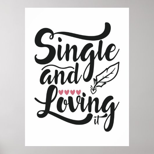 Paar Cadeautje Enkelvoudig en liefdevol Poster (Voorkant)