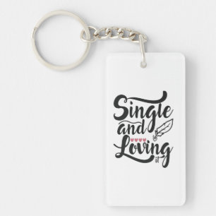 Paar Cadeautje Enkelvoudig en liefdevol Sleutelhanger