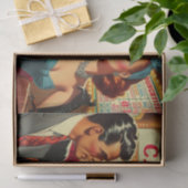 Paar Casino Illustratie Tissuepapier (Geschenk)