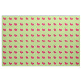 Paar Cherry Red Lips Tiled Pattern Stof (Fat Quarter)