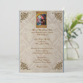 Paar Dag van de uitnodiging voor een dodenhuwelijk (Staand voorkant)