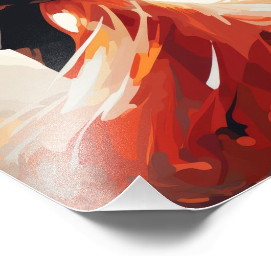 Paar Dancing Ballroom Dance Foto Afdruk (Hoek)