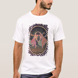 Paar dansende meisjes die een Kathak uitvoeren T-shirt